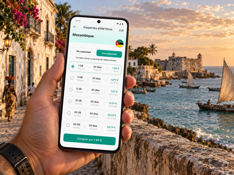 eSIM para Ilha de Mocambique: internet móvil