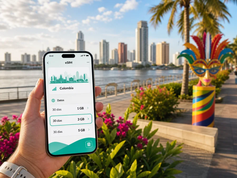eSIM en Barranquilla: internet móvil