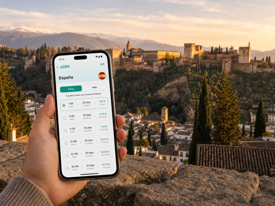 eSIM en Granada: conexión móvil e internet