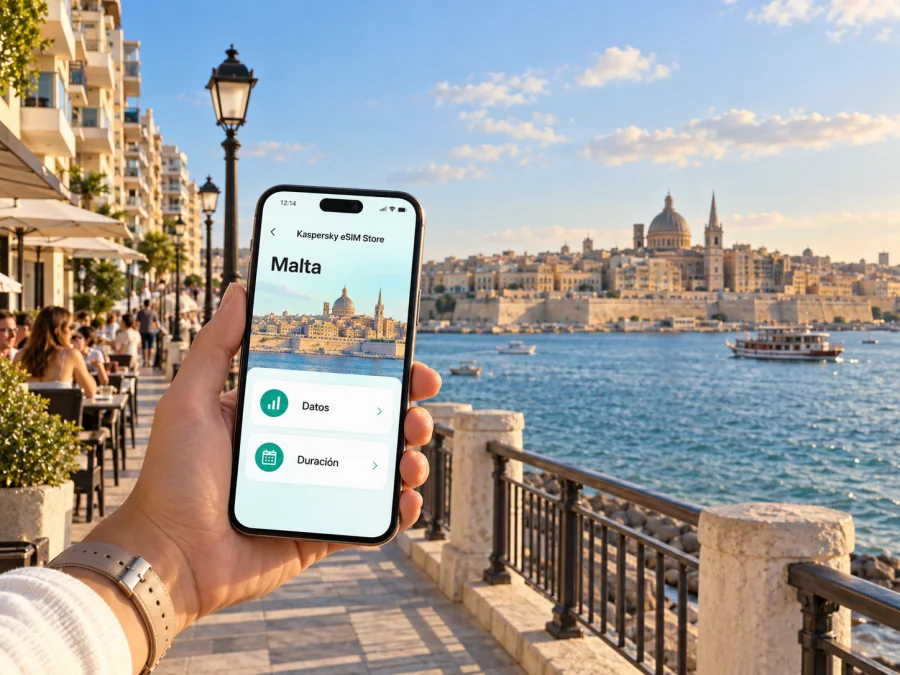 eSIM en Sliema: conexión móvil e internet en Malta