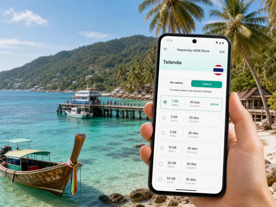 eSIM Koh Phangan: internet móvil en Tailandia