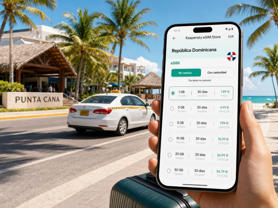 eSIM Punta Cana: internet móvil para viajar