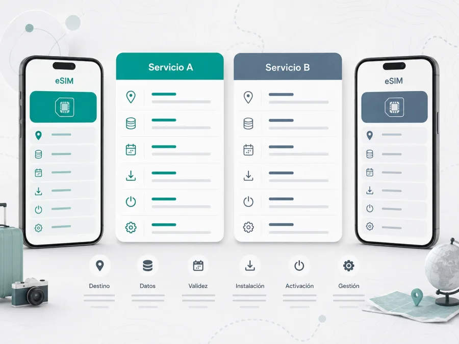 Kaspersky eSIM Store vs Holafly: comparación