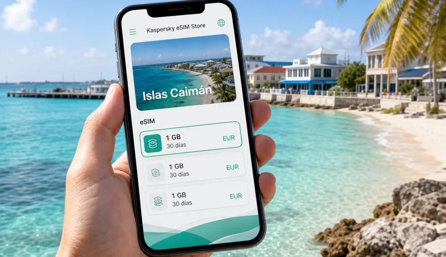 eSIM Islas Caimán: internet móvil de viaje