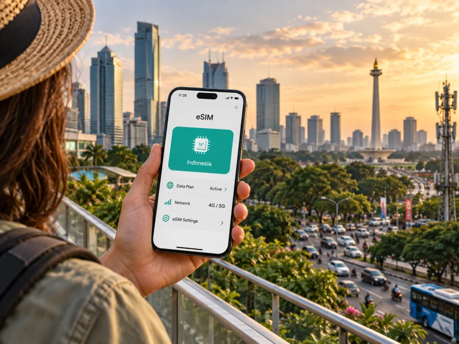 Indosat Ooredoo Hutchison eSIM en Indonesia