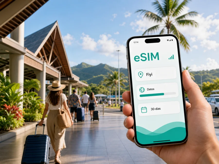 eSIM en Nadi: internet móvil para viajar