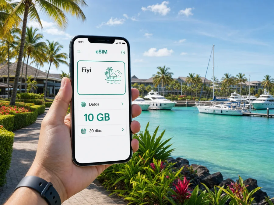 eSIM en Denarau: internet móvil para viajar