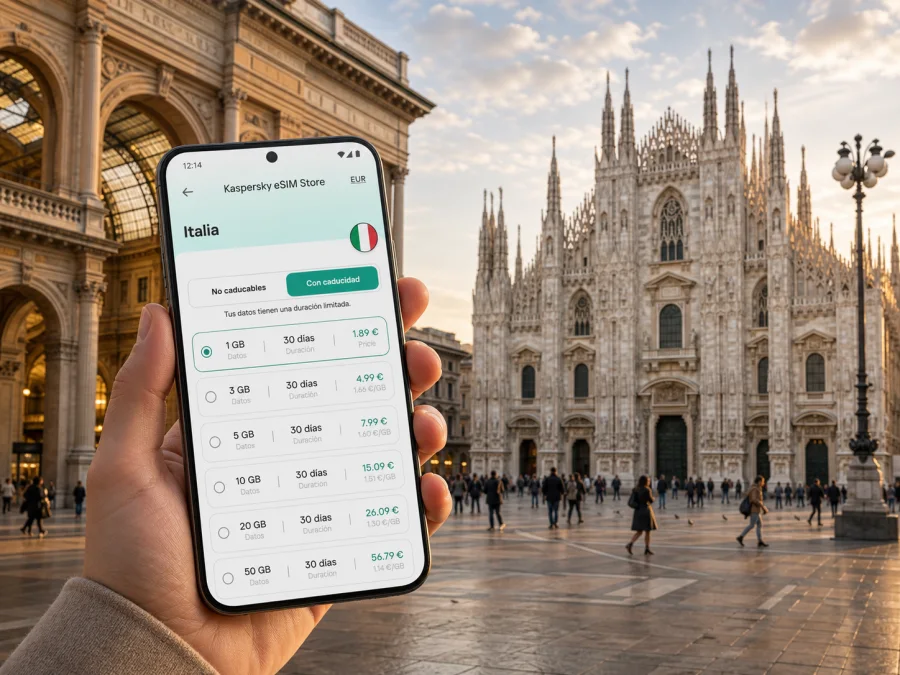 eSIM en Milán: internet móvil para viajar