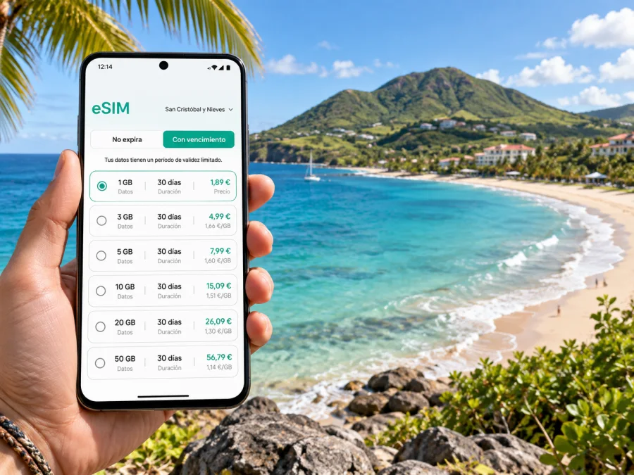 eSIM para Frigate Bay: internet y conexión móvil