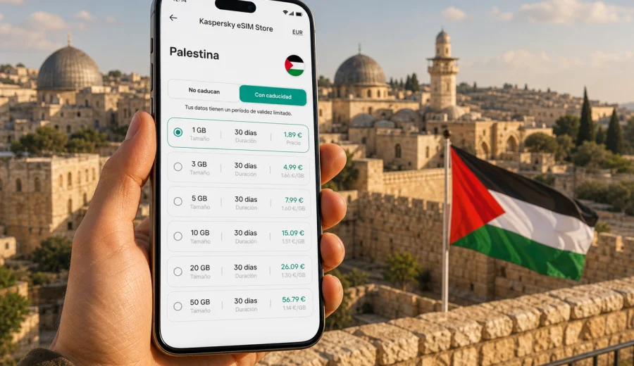eSIM Palestina: internet móvil para viajar