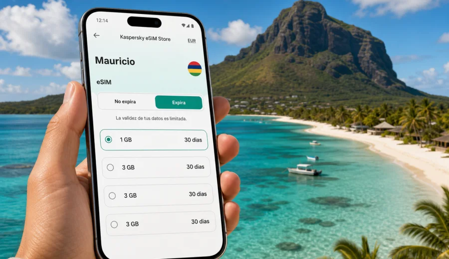 eSIM en Mauricio: conexión móvil e internet