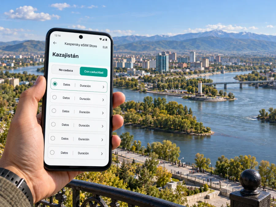 Ust-Kamenogorsk: eSIM e internet en Kazajstán