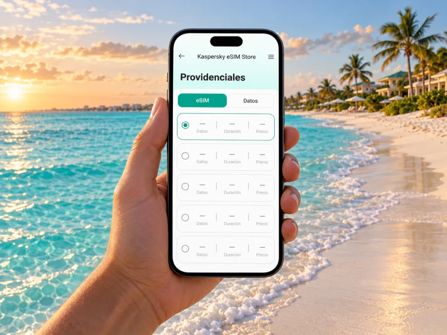 eSIM en Providenciales: internet móvil para tu viaje