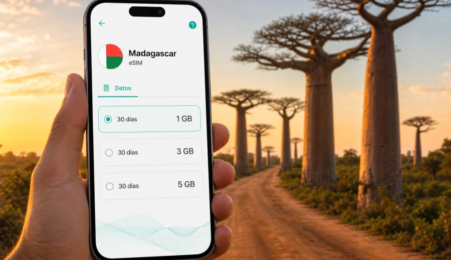 eSIM Madagascar: internet móvil para viajar
