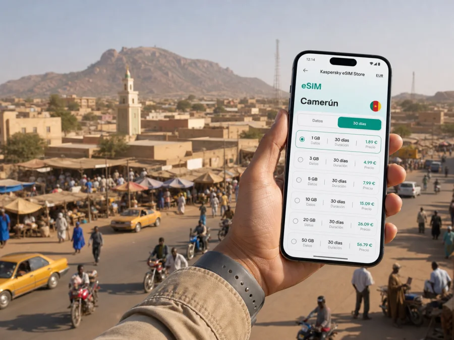 eSIM en Maroua: internet móvil para viajar