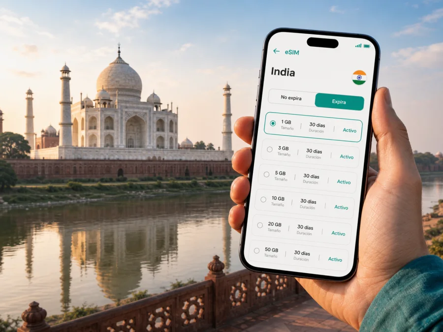 eSIM en Agra: conexión móvil e internet