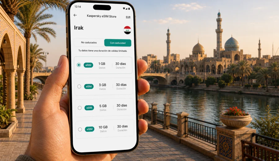 eSIM en Irak: conexión móvil e internet