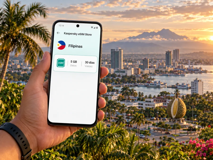 eSIM en Davao: internet móvil en Filipinas