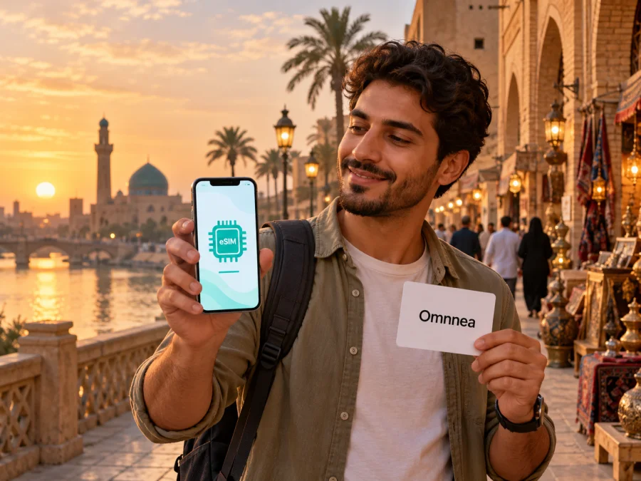 Omnnea eSIM en Irak: qué comprobar antes de viajar
