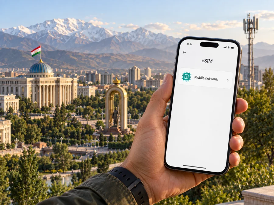 Babilon-Mobile eSIM en Tayikistán: qué comprobar