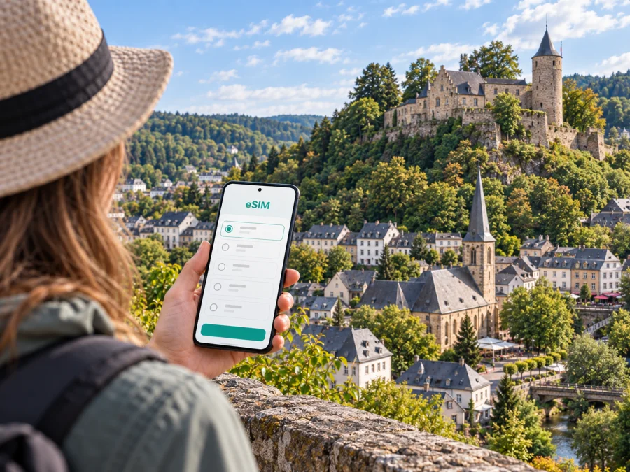 eSIM para Wiltz: internet móvil en Luxemburgo