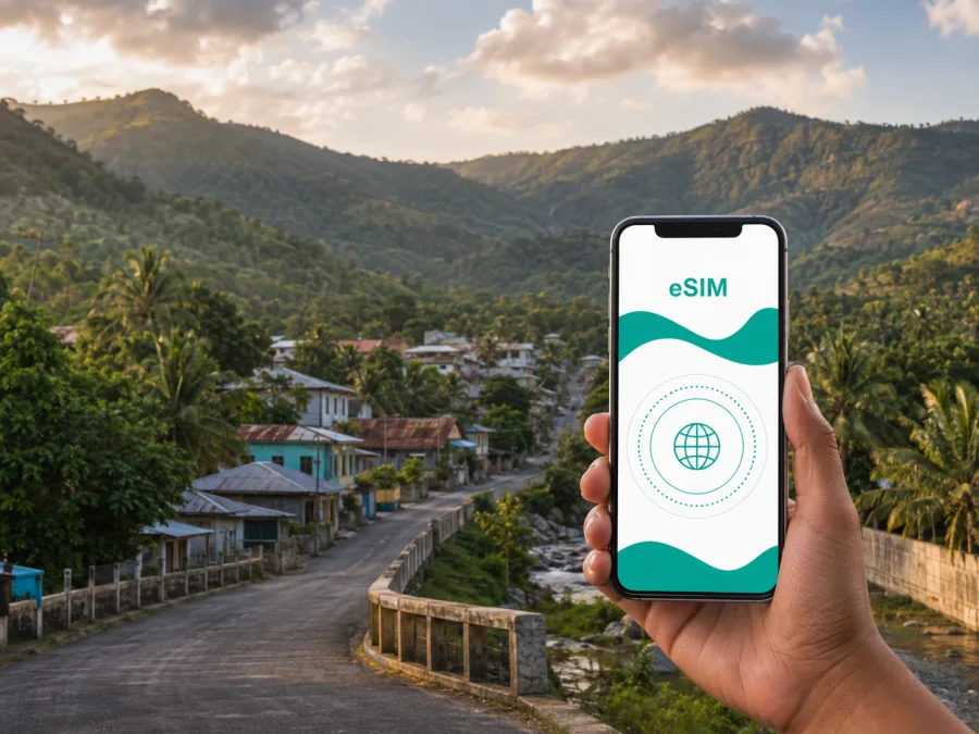 eSIM para Viqueque: internet móvil en Timor Oriental