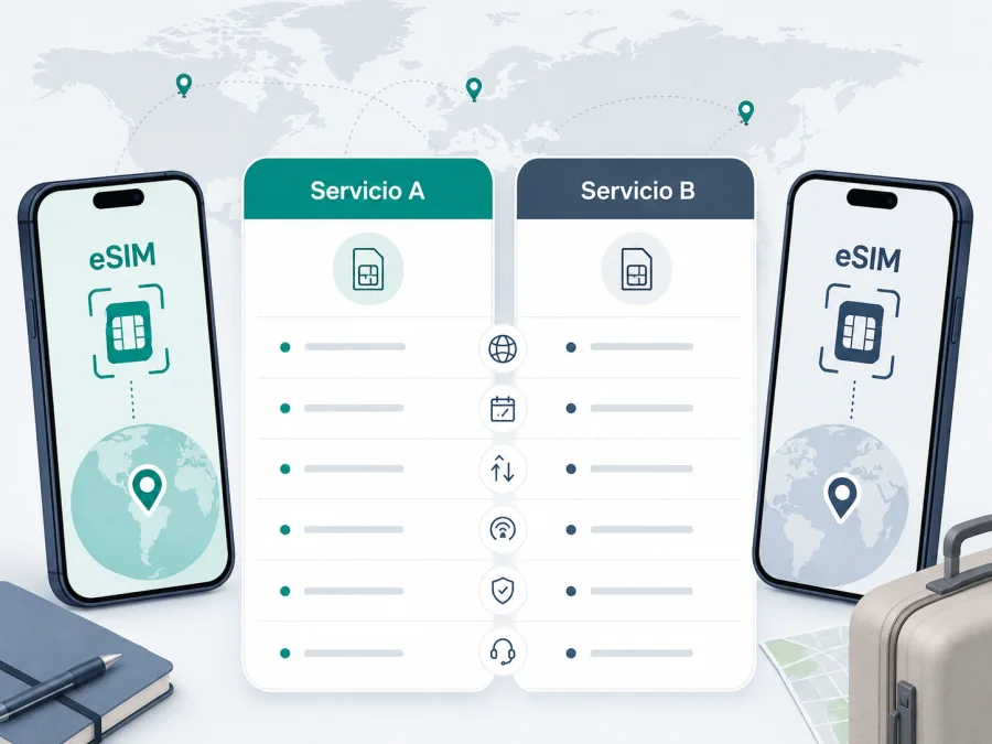 Reseña de Kaspersky eSIM Store para viajar