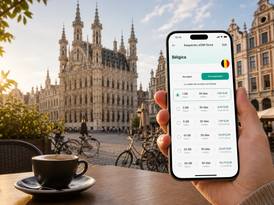 eSIM en Lovaina: internet móvil para viajar