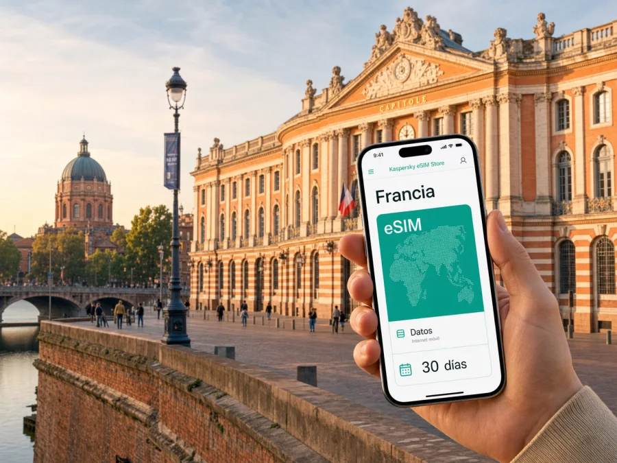 eSIM en Toulouse: internet móvil para viajar
