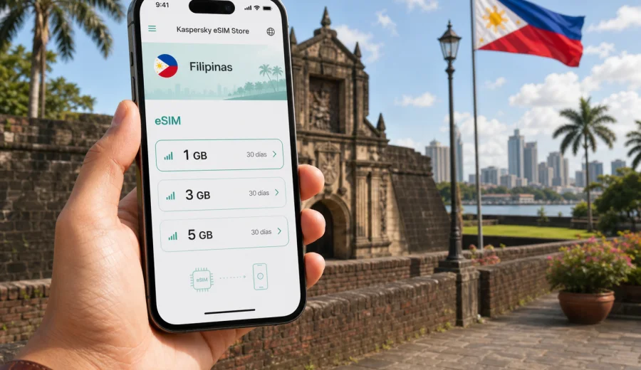 eSIM para Filipinas: conexión móvil e internet