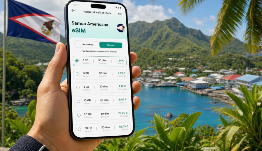 eSIM Samoa Americana: internet móvil de viaje