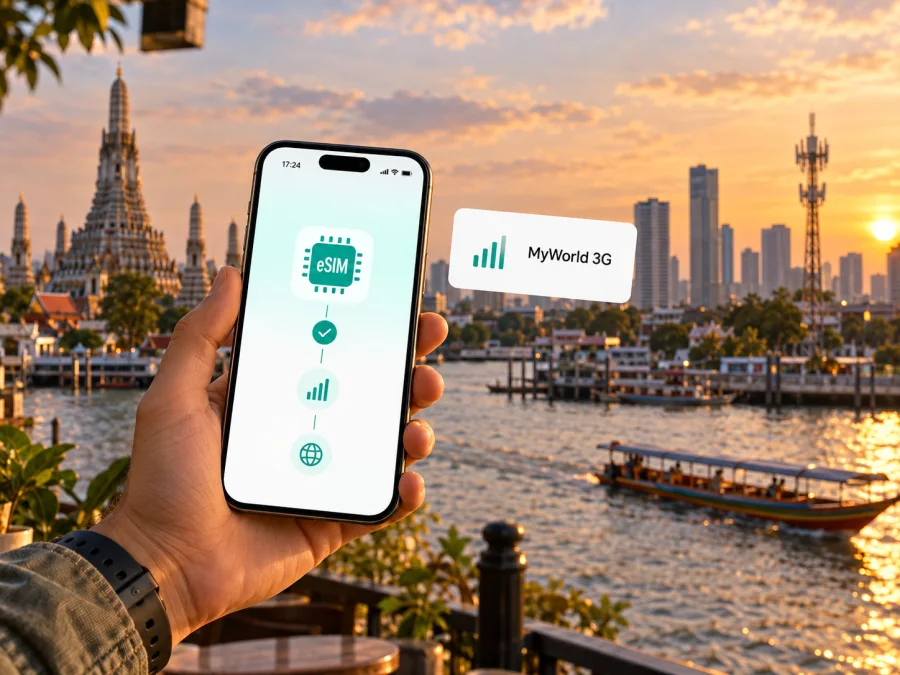 MyWorld 3G eSIM en Tailandia: qué comprobar