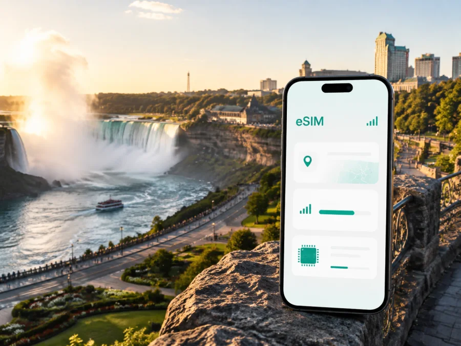eSIM en Cataratas del Niágara, Canadá | Guía de viaje