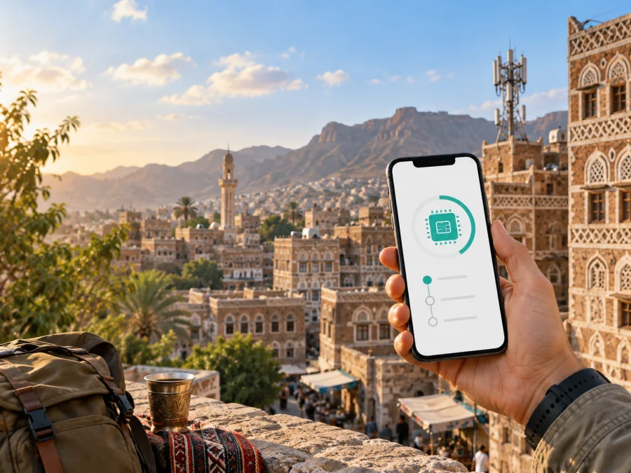 Sabafon eSIM en Yemen: qué comprobar antes de viajar