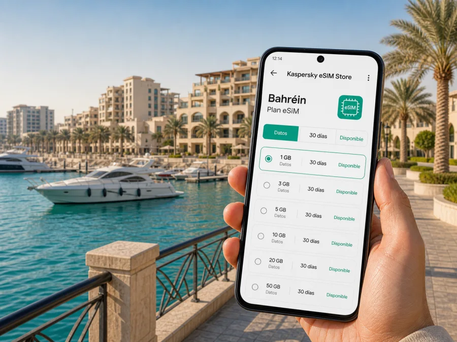eSIM en Islas Amwaj: internet móvil