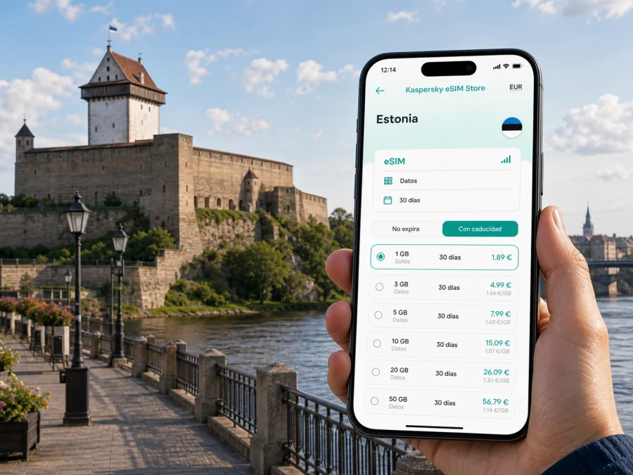 eSIM en Narva: conexión móvil e internet