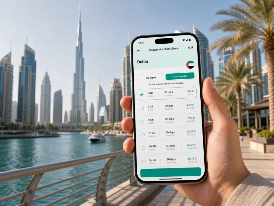 eSIM en Dubái: internet móvil para viajar