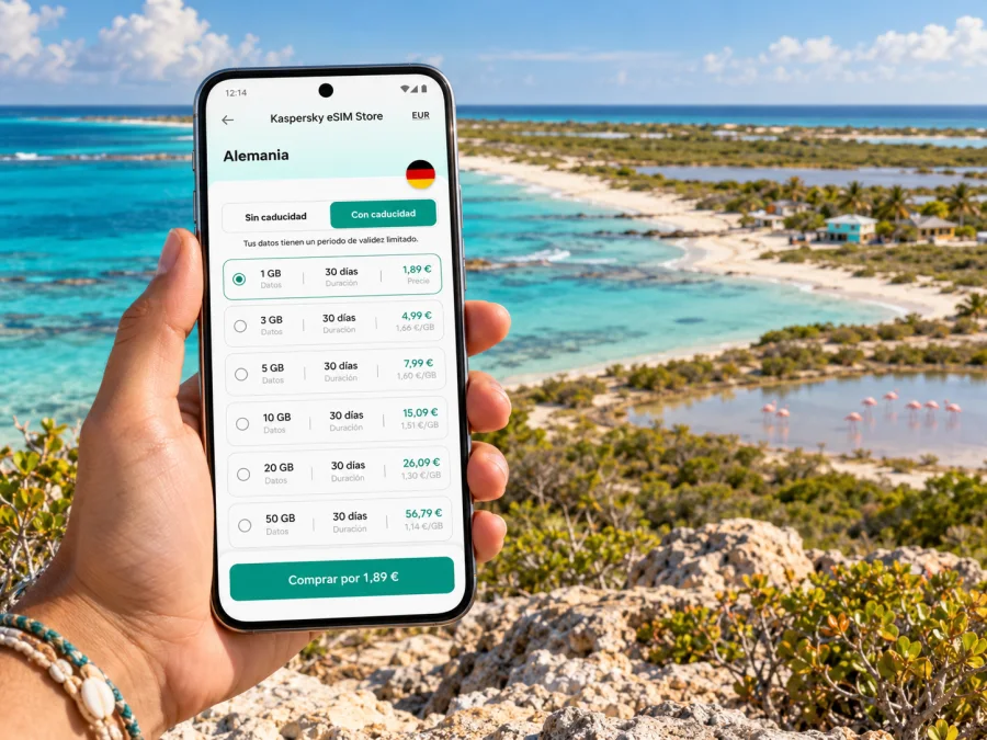 eSIM en Anegada: conexión móvil e internet
