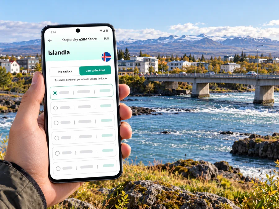 eSIM en Selfoss: internet móvil en Islandia