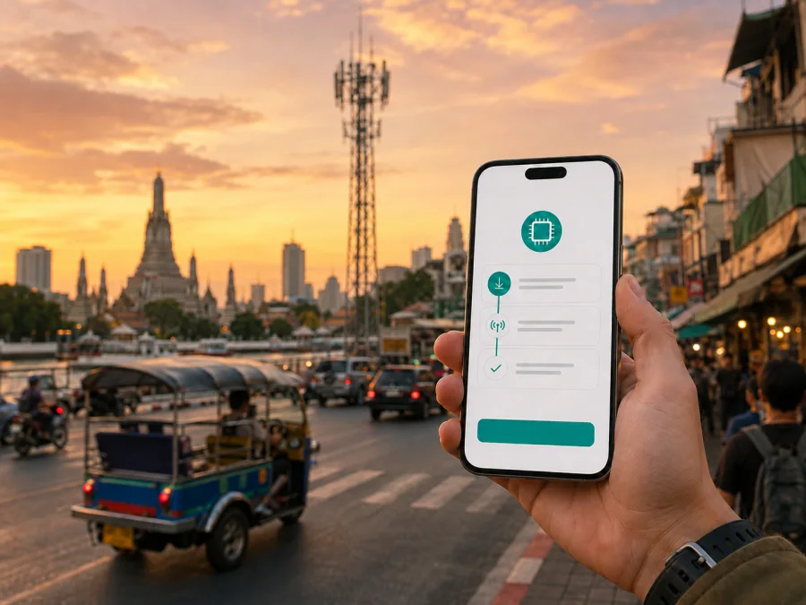 168 eSIM en Tailandia: qué verificar