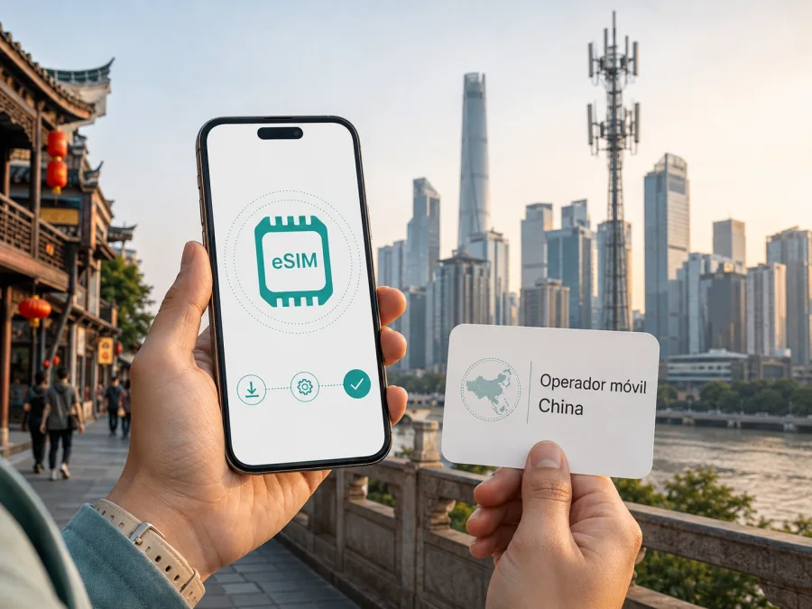China Broadnet eSIM en China: qué comprobar