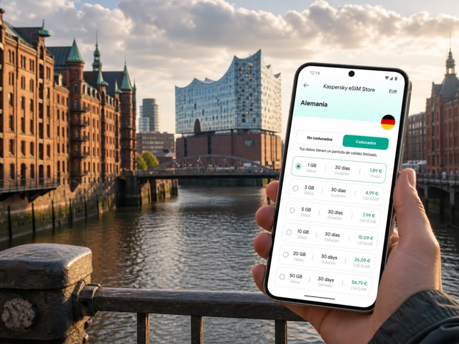 eSIM Hamburgo: internet móvil para viajar