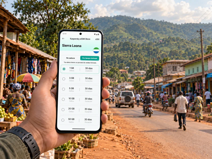Kabala: eSIM y conexión móvil en Sierra Leona