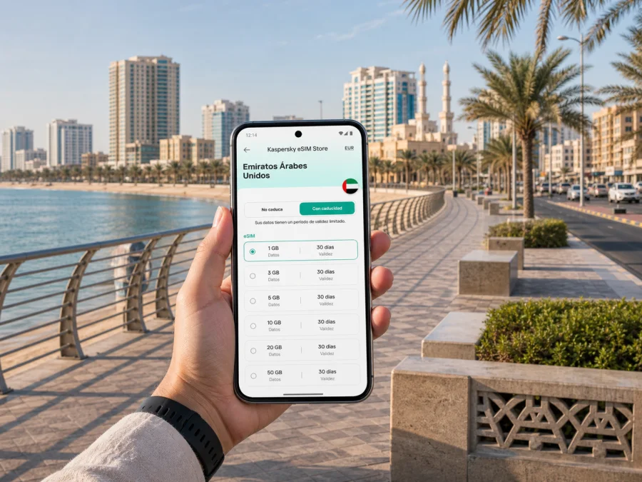 eSIM en Ajman: internet móvil para viajar