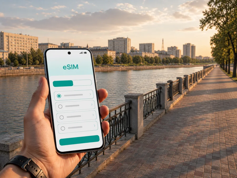 eSIM en Kostanay: internet móvil en Kazajstán
