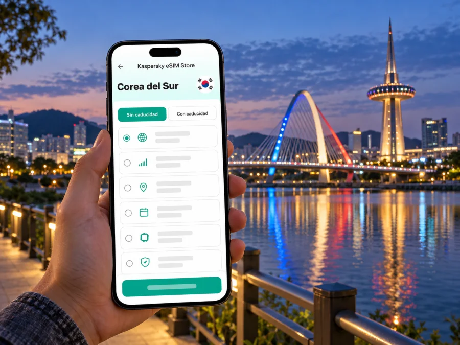 eSIM en Daejeon: internet móvil para tu viaje