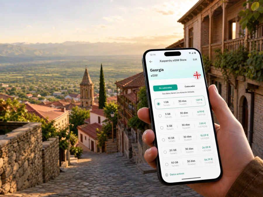 eSIM en Signagi: internet y conexión móvil