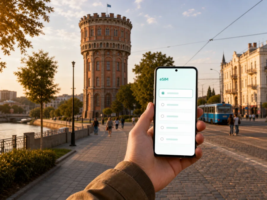 eSIM en Vinnytsia: conexión móvil e internet