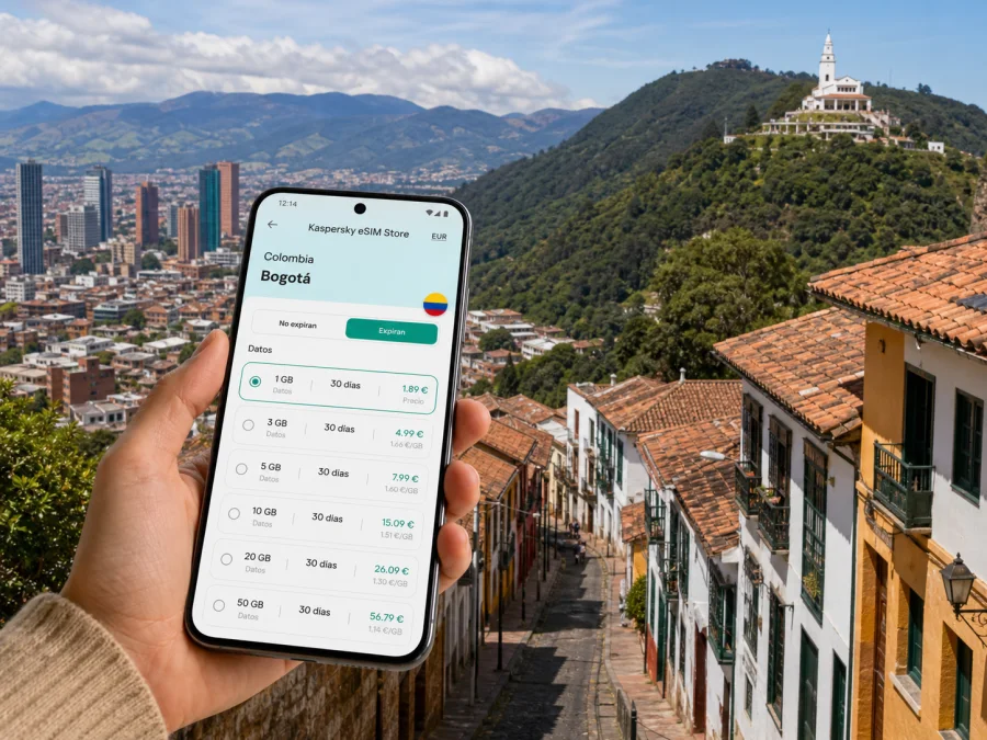 eSIM en Bogotá: internet móvil para viajar