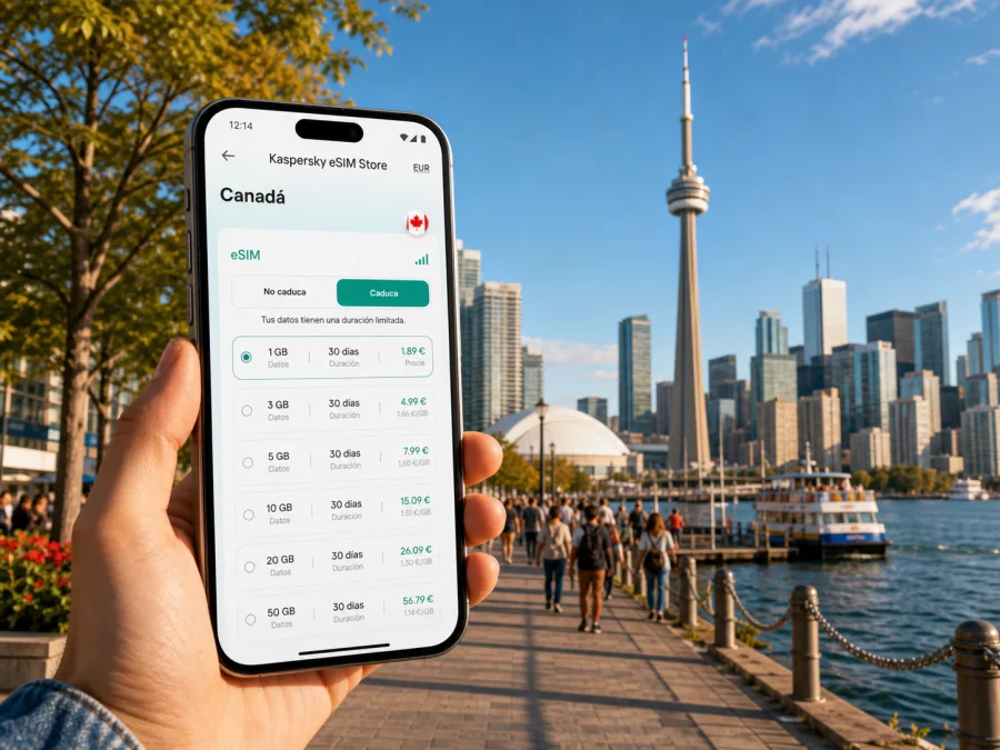 eSIM en Toronto: internet móvil para viajar